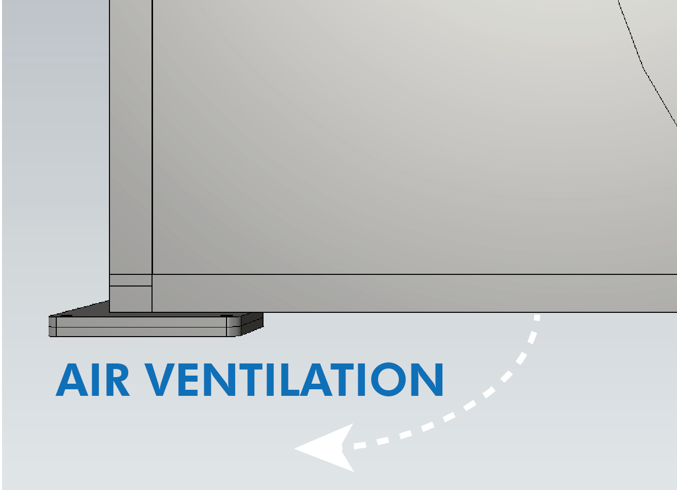 merlino base ventilation cut