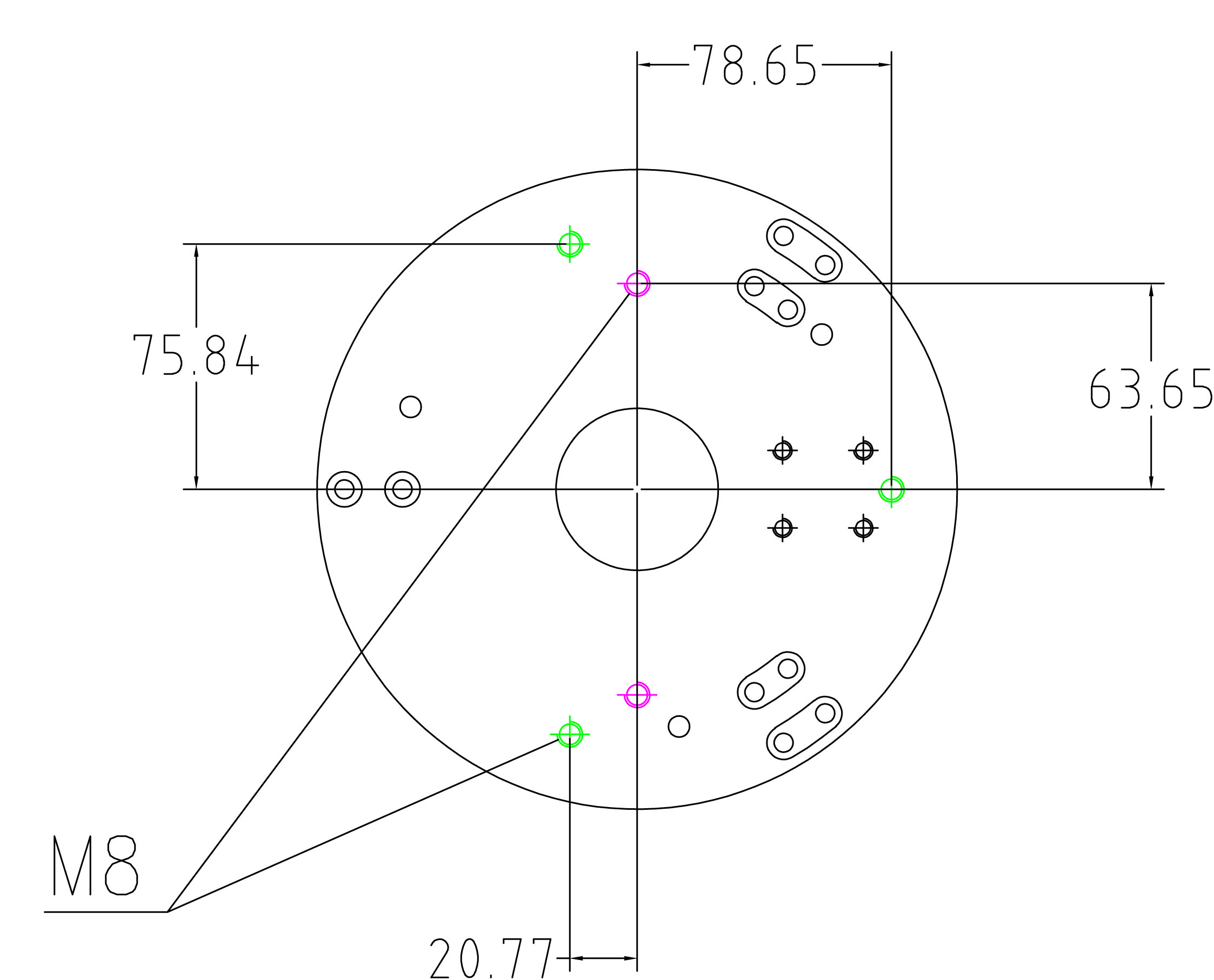 OBS PIER TOP FLANGE